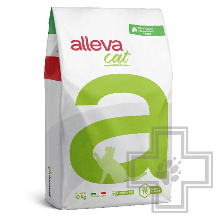 Alleva Holistic Корм беззерновой для взрослых кошек, с ягненком и олениной