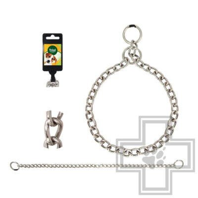 Triol Ошейник-удавка однорядный для активных собак, 4 мм