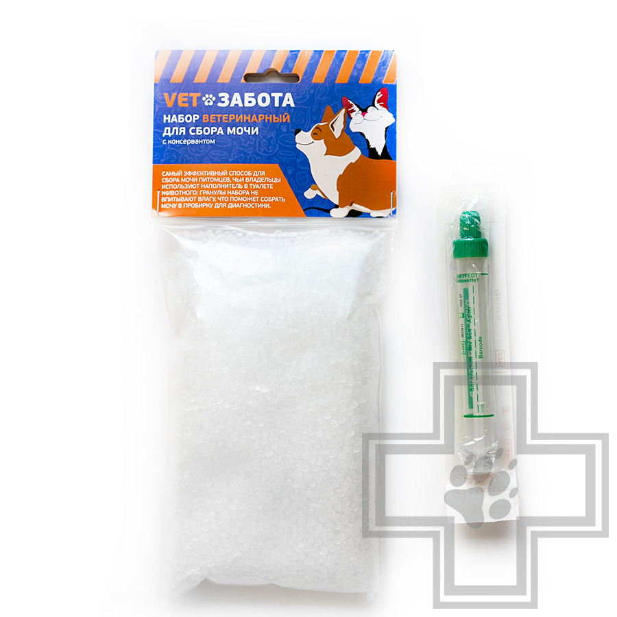 VETЗАБОТА Наборы для сбора мочи с консервантом Stabilur