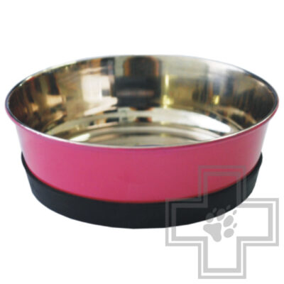 Уют Миска металлическая утяжеленная, не скользящая