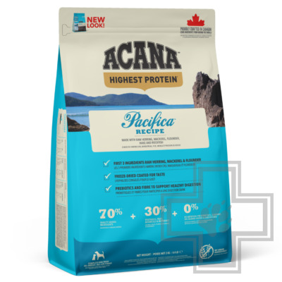 Acana Pacifica Корм беззерновой для собак всех пород и возрастов, с рыбой