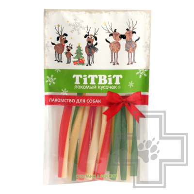 TiTBiT Снеки жевательные рождественские для собак (Новогодняя коллекция)