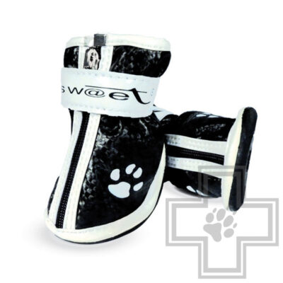 Triol Ботинки для собак с "лапками", черные