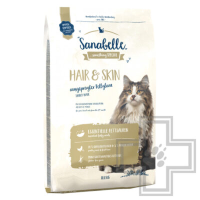 Bosch Sanabelle Hair & Skin Корм для взрослых кошек для кожи и шерсти, с птицей