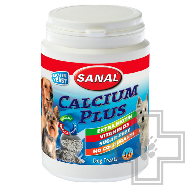 SANAL Calcium Plus Добавка для собак с кальцием