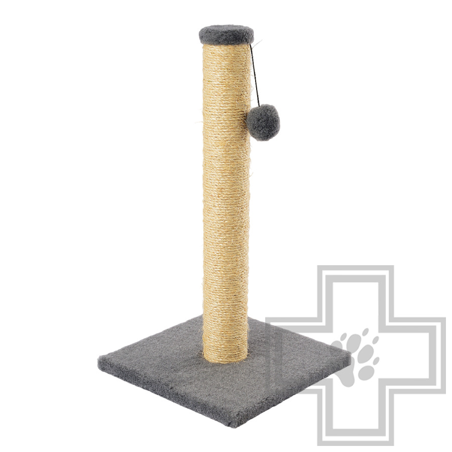 Q-zoo Когтеточка-столбик сизаль XL