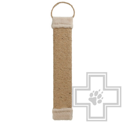 Q-zoo Когтеточка настенная джутовая S