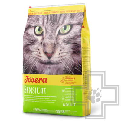 Josera Sensicat Adult Sensitive 33/18 Корм для взрослых кошек с чувствительным пищеварением