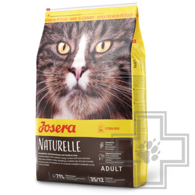 Josera Naturelle Adult Sterilized 35/12 Корм для взрослых домашних и стерилизованных кошек