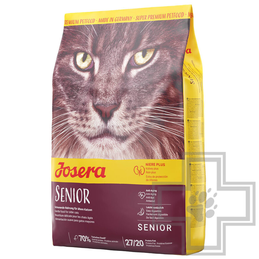 Josera Senior Adult/Senior renal 27/20 Корм для пожилых кошек с почечной недостаточностью, с курицей