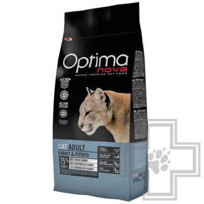 Optima Nova Adult Корм для взрослых кошек, с кроликом и картофелем