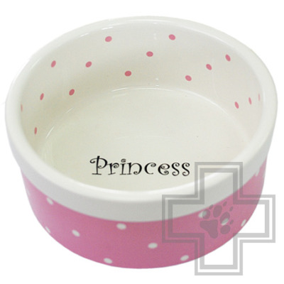№1 Миска керамическая "Принцесса"