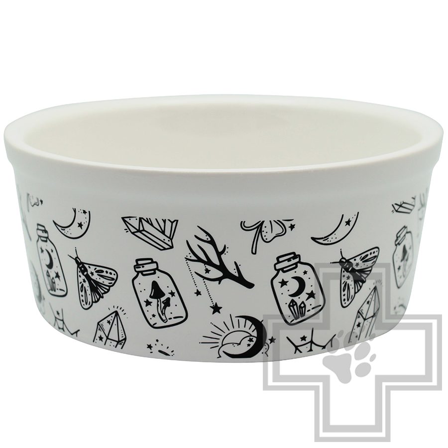 №1 Миска керамическая "Десерт" с рисунком на бортике