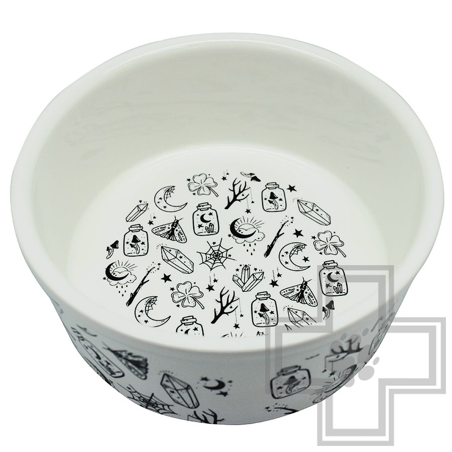 №1 Миска керамическая "Десерт" с рисунком на бортике