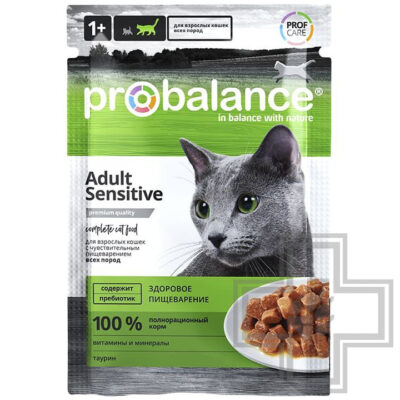 ProBalance Sensitive Пресервы для взрослых кошек с чувствительным пищеварением