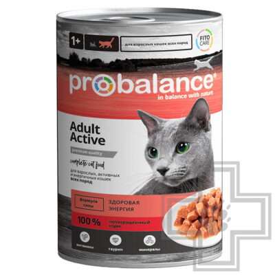 ProBalance Active Консервы для взрослых активных кошек