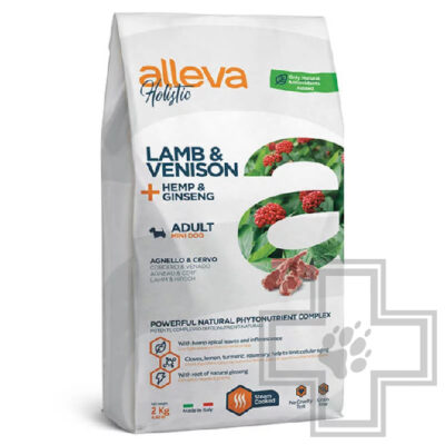 Alleva Holistic Корм для взрослых собак мелких пород, с ягненком и олениной