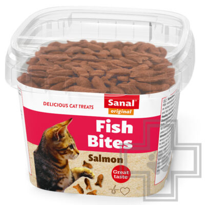 SANAL Fish Bites Рыбные подушечки для кошек