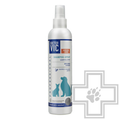 Doctor VIC Шампунь-спрей «Экспресс-очищение шерсти» для собак и кошек