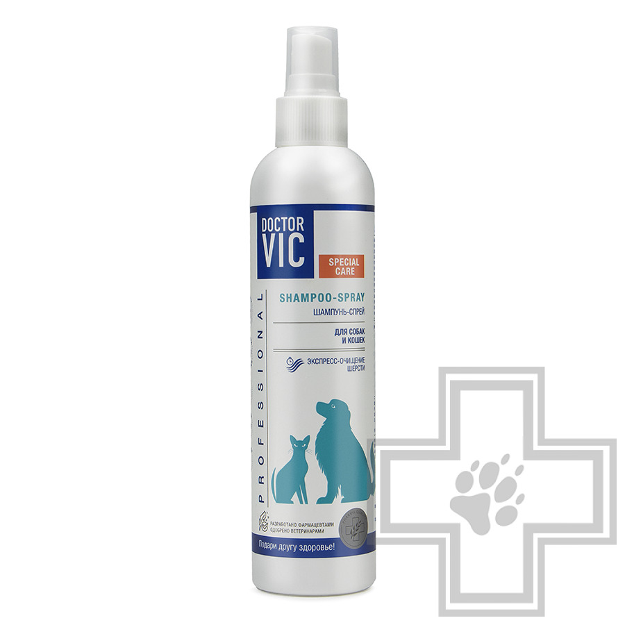 Doctor VIC Шампунь-спрей "Экспресс-очищение шерсти" для собак и кошек