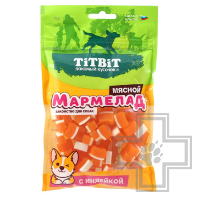 TiTBiT Мармелад мясной для собак всех пород, с индейкой