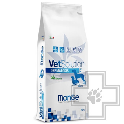 Monge VetSolution Dog Dermatosis Корм-диета для собак всех пород при заболеваниях кожи