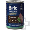 Брит Консервы для щенков всех пород, с индейкой