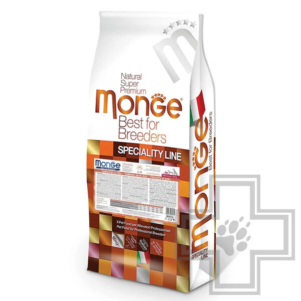 Monge Speciality Line Monoprotein Mini Корм для взрослых собак мелких пород, с лососем и рисом