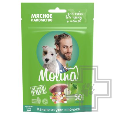 Molina Канапе из утки и яблока для собак всех пород и щенков