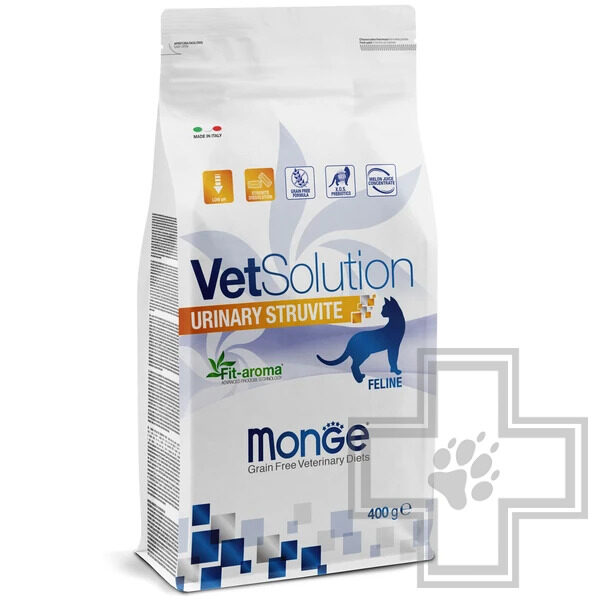 Monge VetSolution Urinary Struvite Корм-диета для кошек при МКБ и струвитном течении