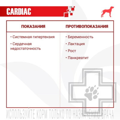 Monge VetSolution Dog Cardiac Корм-диета для для взрослых собак при заболеваниях сердца