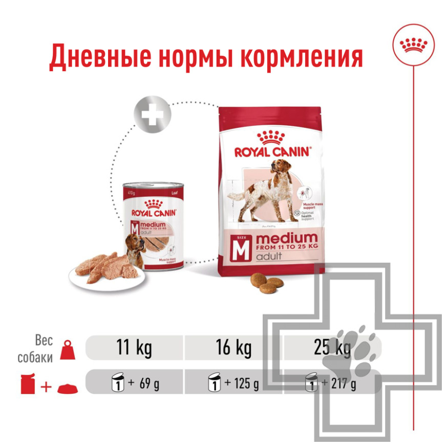 Royal Canin Medium Adult Консервы для взрослых собак средних пород