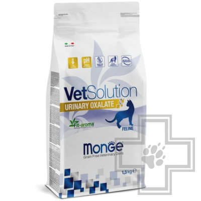 Monge VetSolution Urinary Oxalate Корм-диета для кошек при заболеваниях МКБ и оксалатном течении