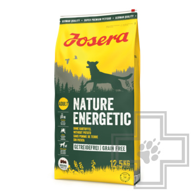 Josera Nature Energetic Корм для взрослых активных собак, с птицей и картофелем