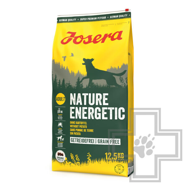 Josera Nature Energetic Корм для взрослых активных собак, с птицей и картофелем