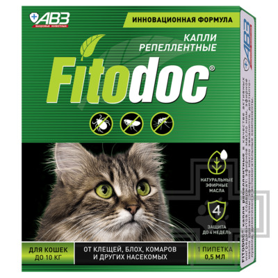 FITODOC Капли репелентные для кошек