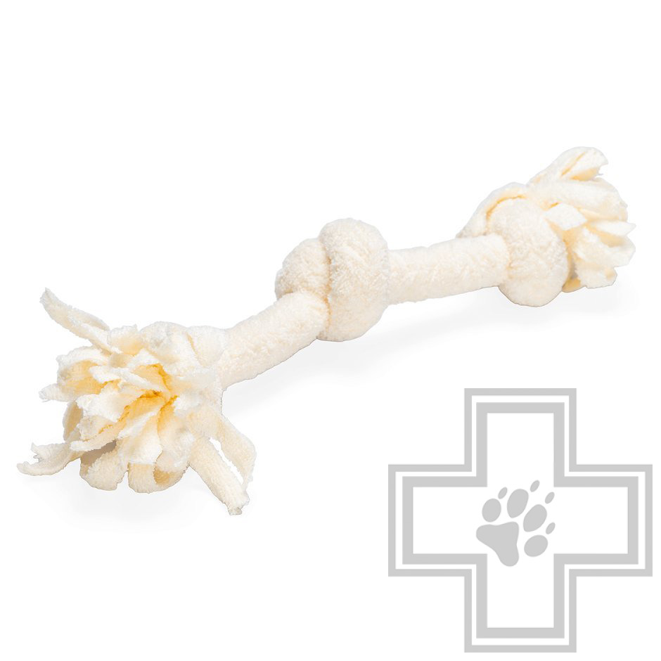 Beeztees Игрушка для щенков "Канат с тремя узлами"