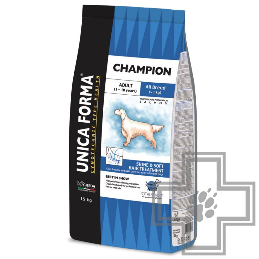 Unica Forma Champion Adult Корм для взрослых собак всех пород, с лососем