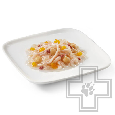 Schesir Консервы для взрослых собак мелких пород, с курицей и ягненком в соусе