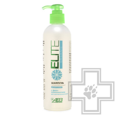 Elite Organic Шампунь гипоаллергенный для котят и для кошек с чувствительной кожей
