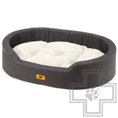 Ferplast Софа DANDY 95 F с белым мехом для собак