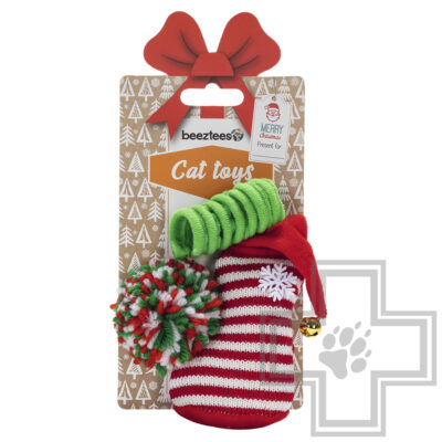 Beeztees Игрушки "Рождественская забава» для кошек, 3 шт.