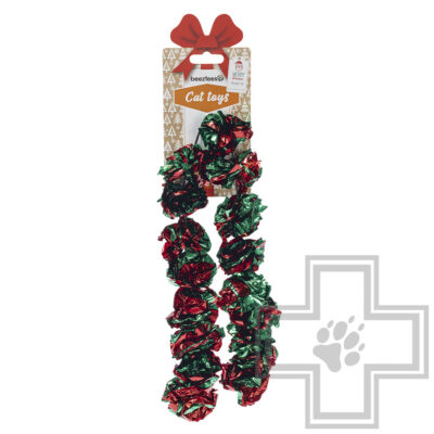 Beeztees Игрушка-дразнилка "Рождественская гирлянда" для кошек