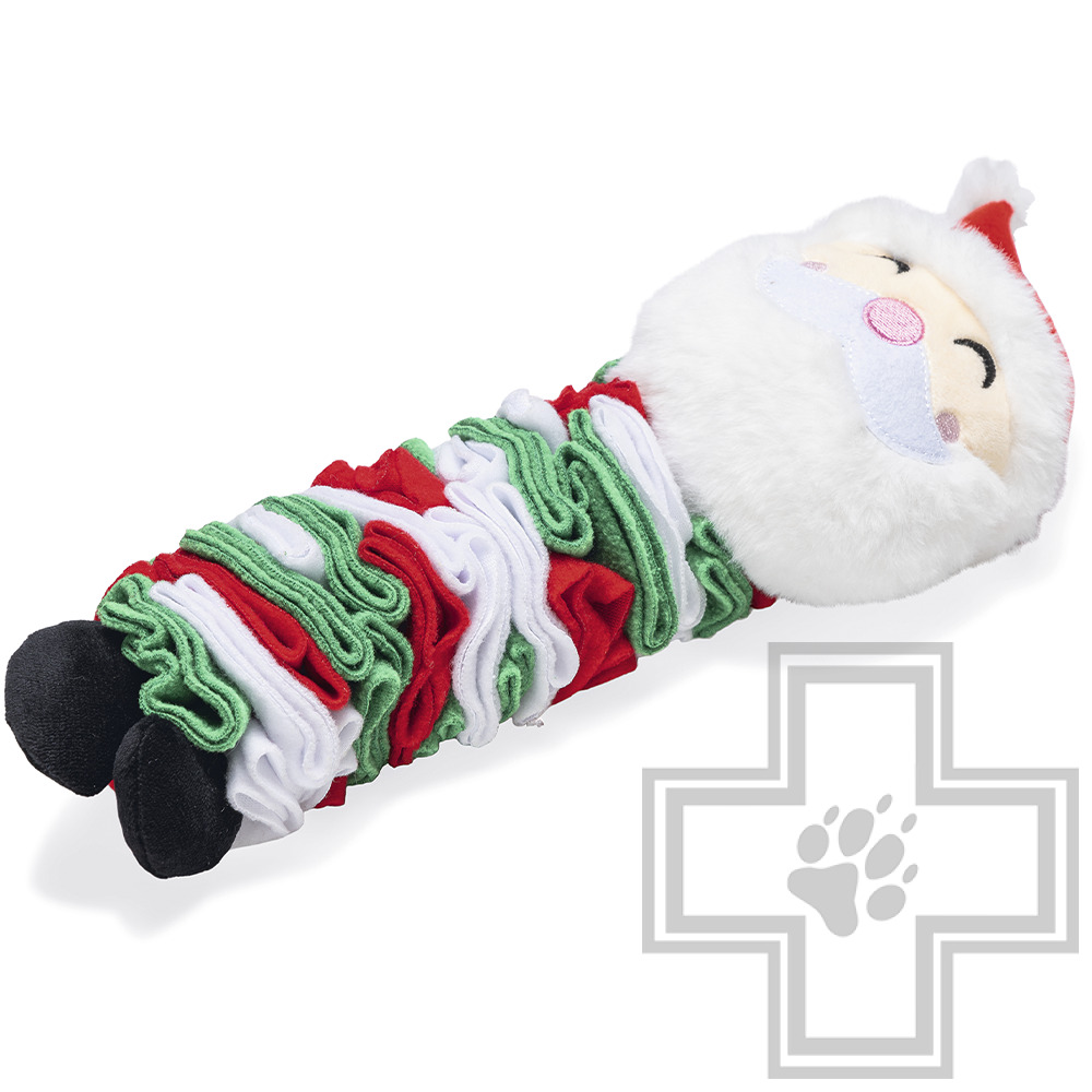 Beeztees Игрушка плюшевая "Санта Клаус" для собак