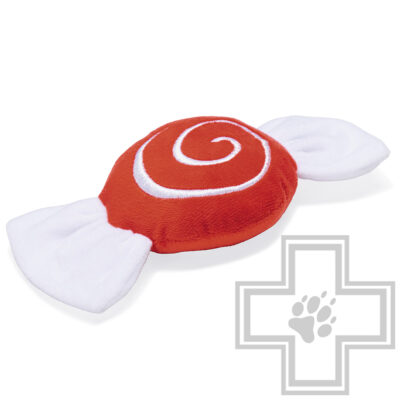 Beeztees Игрушка плюшевая "Рождественская конфета" для собак