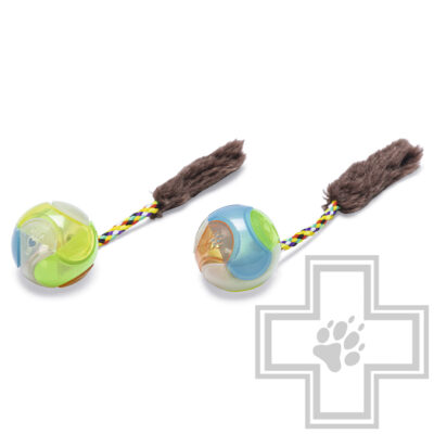 Beeztees Игрушка "Пластиковый светящийся шар" для кошек