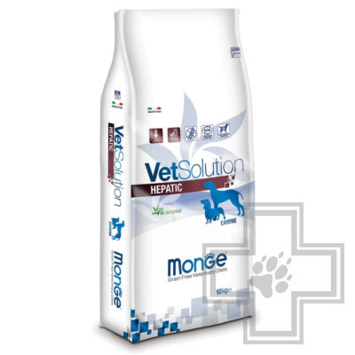 Monge VetSolution Dog Hepatic Корм-диета для собак при заболевании печени