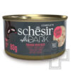 Schesir After Dark Консервы для взрослых кошек, паштет с курицей и говядиной
