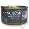 Schesir After Dark Консервы для взрослых кошек, паштет с курицей и уткой