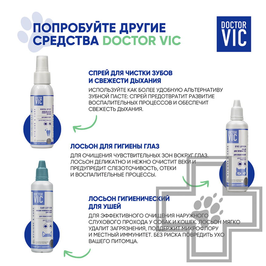 Doctor VIC Шампунь-спрей "Экспресс-очищение шерсти" для собак и кошек Doctor VIC Шампунь-спрей "Экспресс-очищение шерсти" для собак и кошек